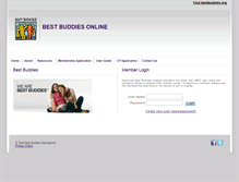 Tablet Screenshot of bestbuddiesonline.org
